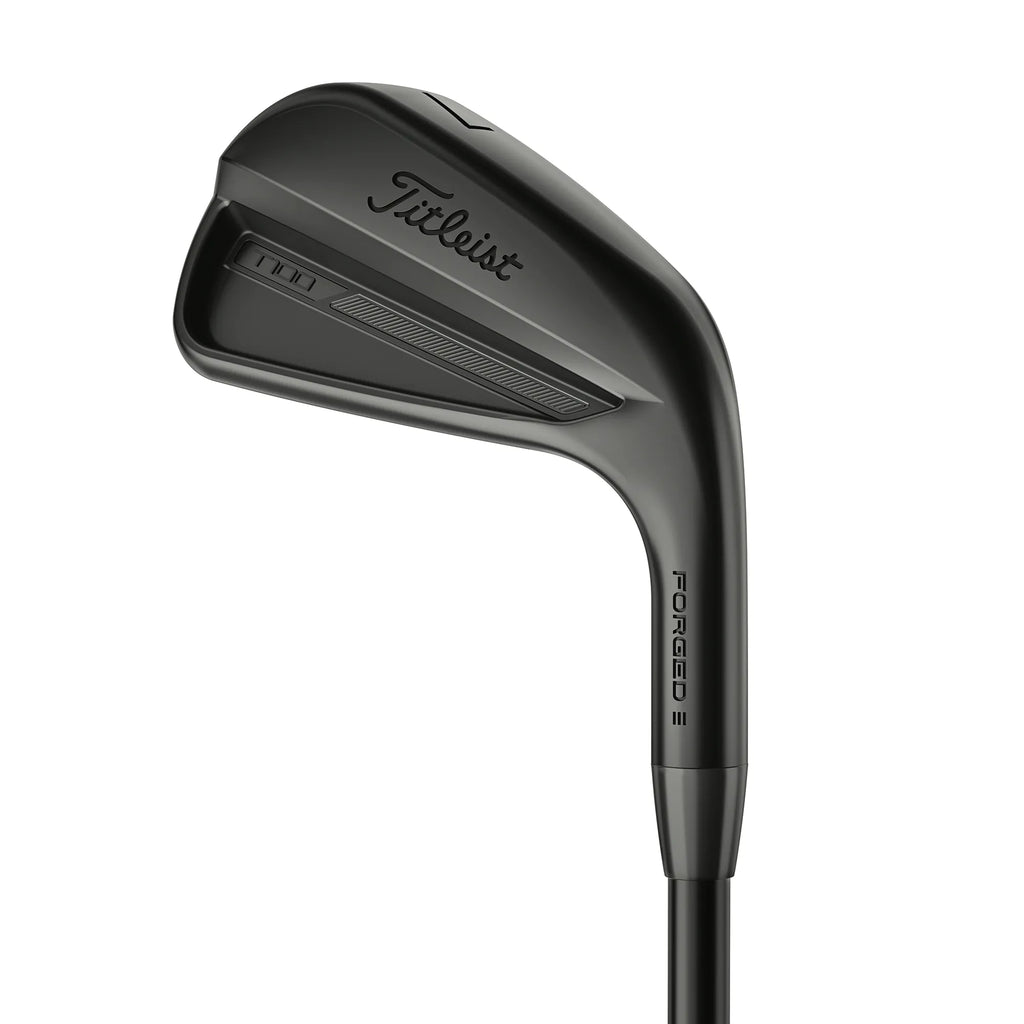 Titleist T100 Black Golf Irons - Steel