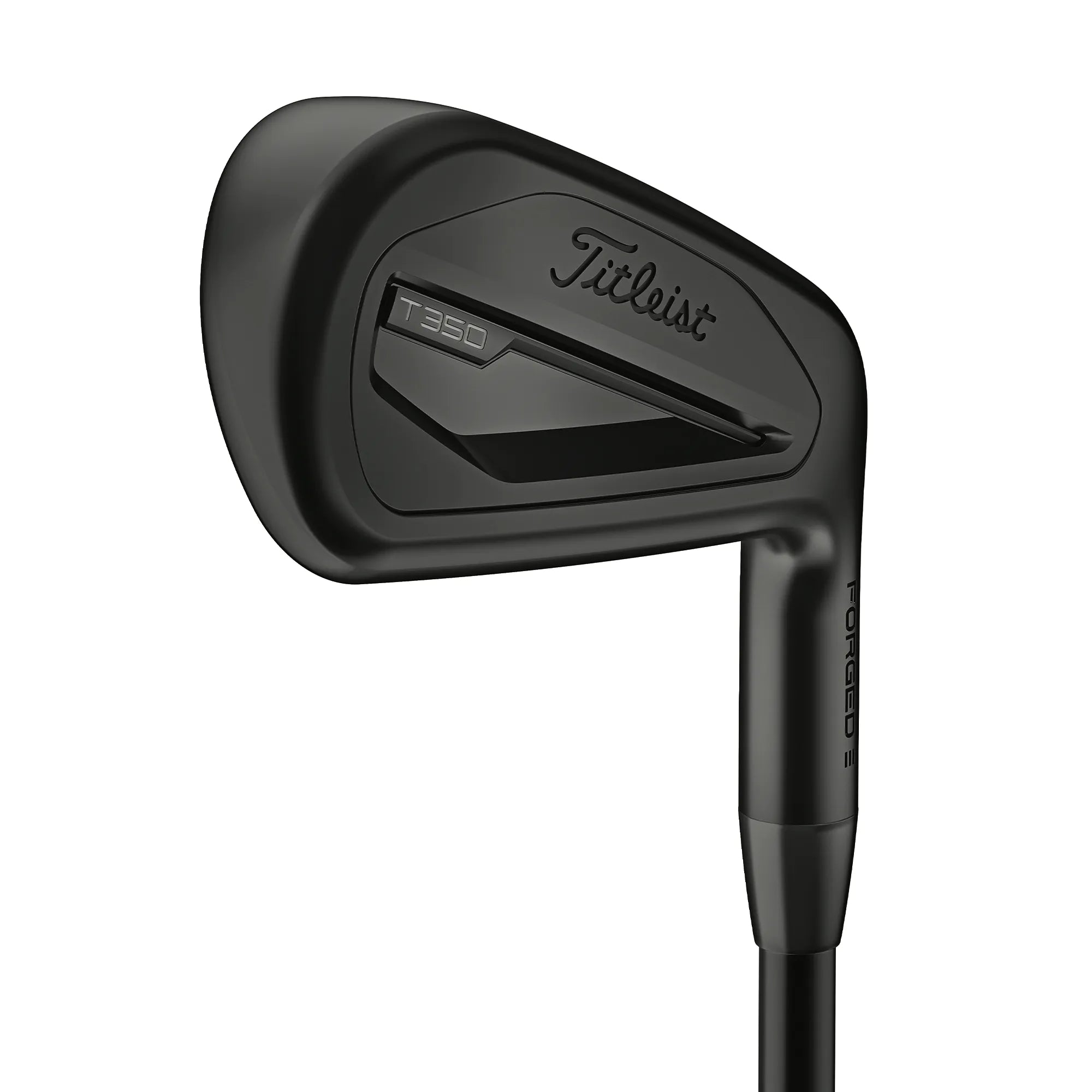 Titleist T350 Black Golf Irons - Steel