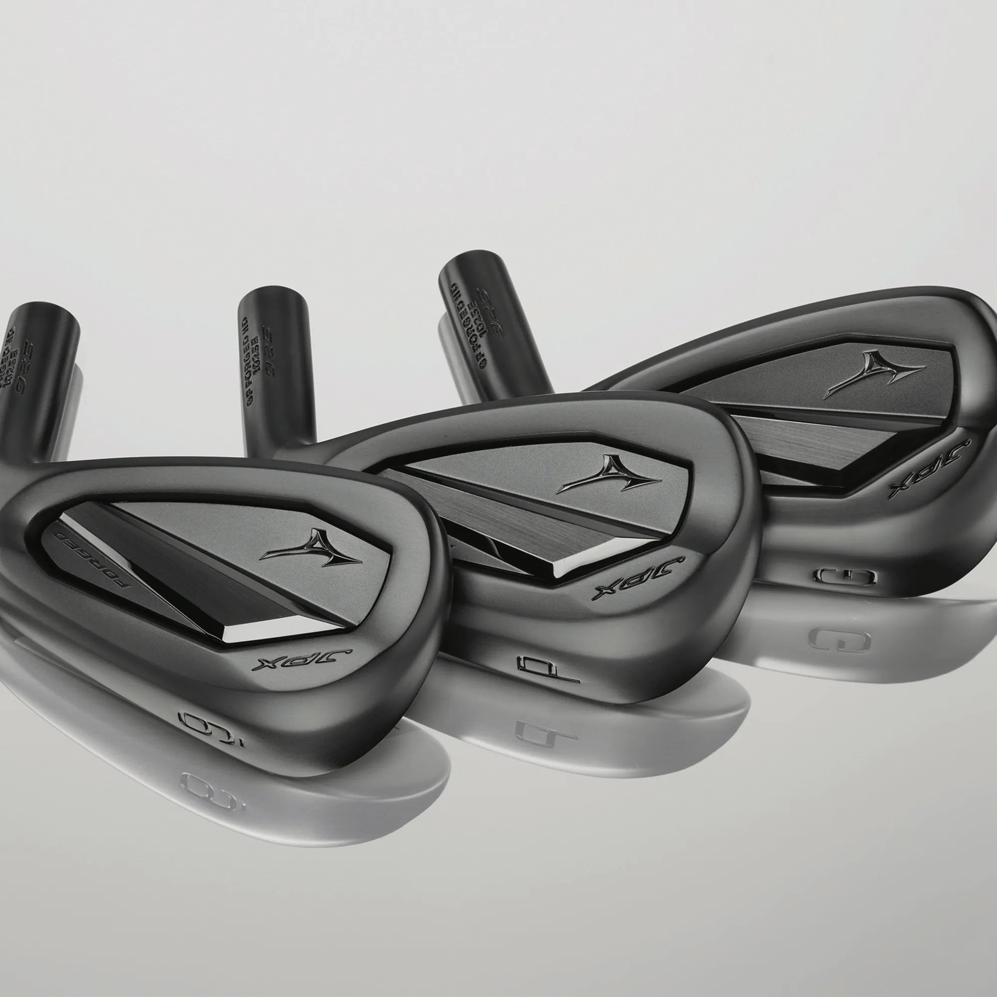 Mizuno JPX 925 Forged Black Golf Irons - Graphite